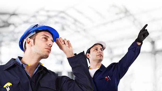 safety managers inspecting